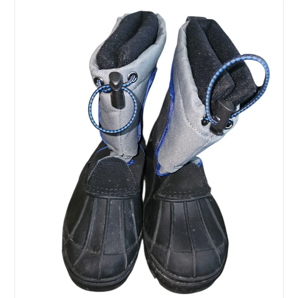 Sporto Black Snow Boots